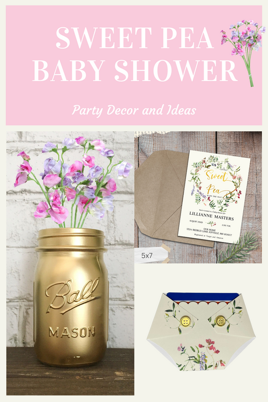 Sweet Pea Baby Shower Ideas
