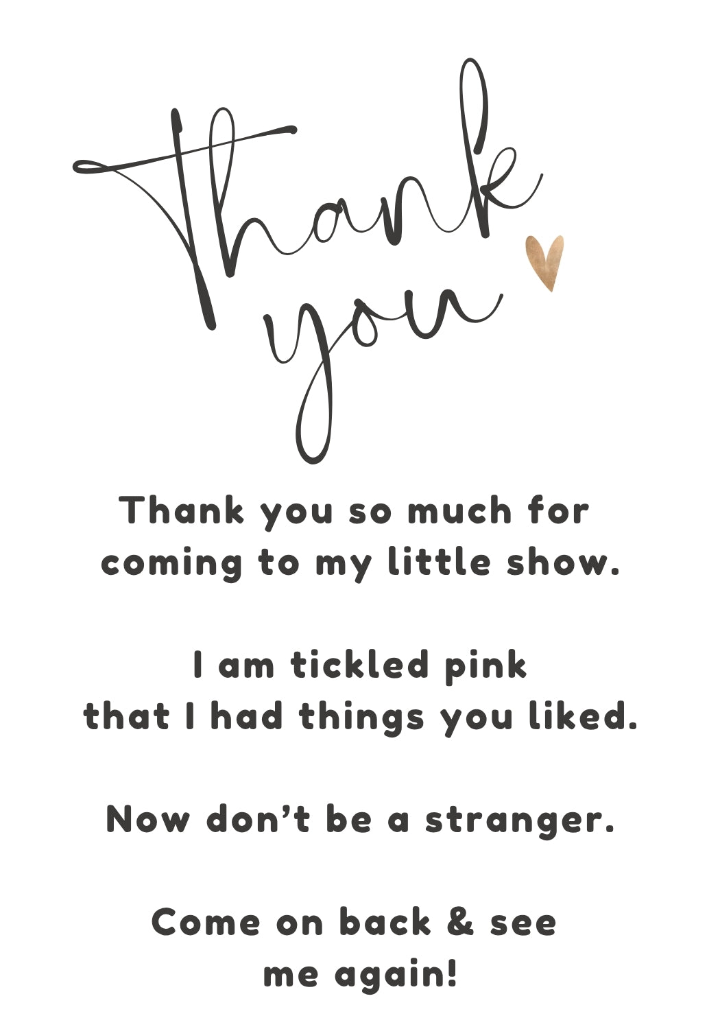 Custom Business Thank You Notes