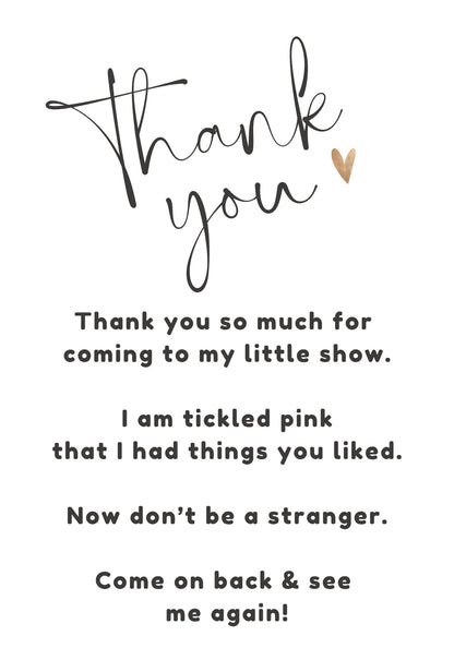 Custom Business Thank You Notes