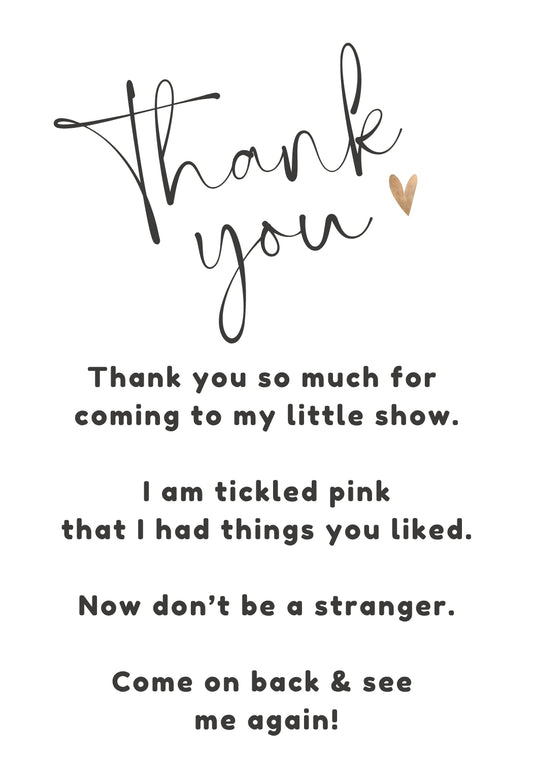 Custom Business Thank You Notes