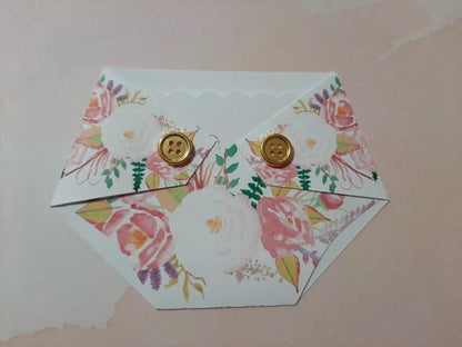 Baby Shower Gift Card Holder - Shower Game Prizes - Floral