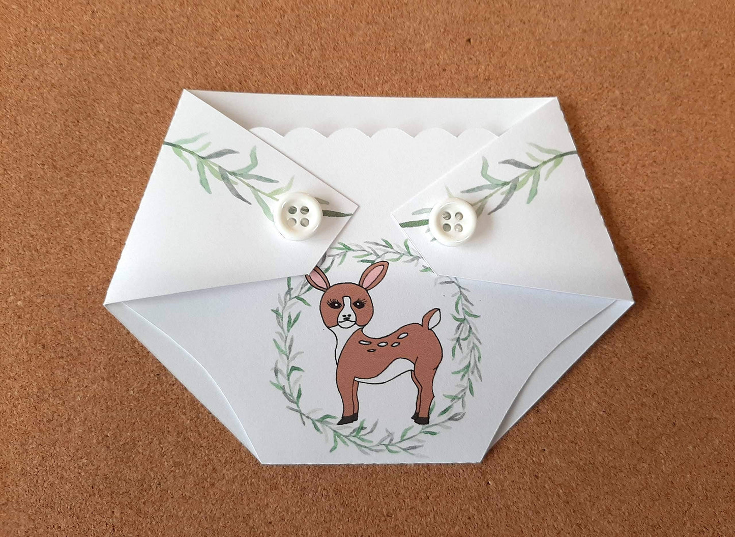 Baby Shower Game Prizes -Woodland Animals - Shower Prize -  Game Gift/Gift Card Holder/Diaper Raffle Prize/Winner/Door Prize/Giveaway