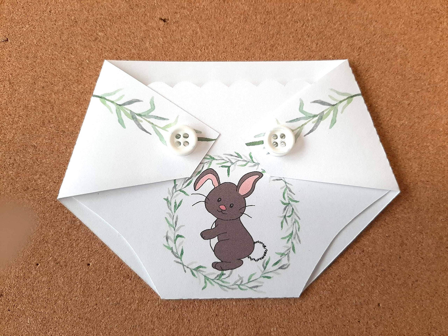 Baby Shower Game Prizes -Woodland Animals - Shower Prize -  Game Gift/Gift Card Holder/Diaper Raffle Prize/Winner/Door Prize/Giveaway