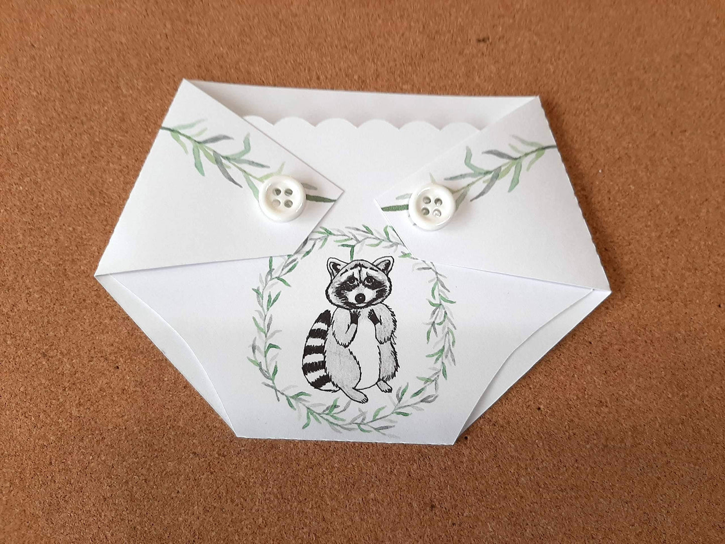 Baby Shower Game Prizes -Woodland Animals - Shower Prize -  Game Gift/Gift Card Holder/Diaper Raffle Prize/Winner/Door Prize/Giveaway